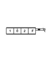 [DANF157B4428] Bediening proportioneel medium,zweefstand, Hirshcman connector - PVEM - 24 V