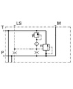 [DANF157B5101] Ingangsplaat closed center - pomp met variabel debiet - G 3/4"
