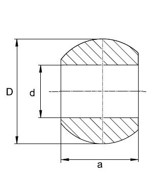 [DKWK 90 501 082] Kogel onderste arm cat 3/2