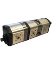[DKWK 81 002 300 B]  Pomp 2 gaten 60,0 x 60,0 -  spline as 9T - 14,0 + 8,0 +  16,0 cc - Links draaien - Bosch