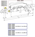 [WKSS309534] Hydraulisch derde punt CAT 2/63 - slag 180 mm --> 74KW