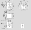 [DKWK 81 003 007 B]  Pomp 4 gaten 72,0 x 100 - spline as 9T - 19,0 cc - Links draaien - Bosch