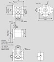 [DKWK 81 065 001 B] Pomp 2 gaten 146,0 - SAE B - spline as 13T - 45,0 cc - Rechts draaien - Bosch