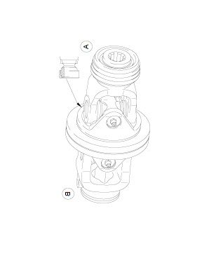 [WALT21.83.810X1B] Kruiskoppeling WW2380 - gaffel ASGE 1.3/8 - 6 x gaffel buis 1bGA