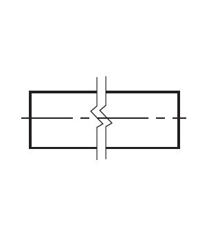 [BOND136811000] Lasbuis lengte 1000mm
