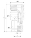 [DKWK 80 950 160] Snelkoppeling vrouwelijk - DN 13 - 3/8" BSP