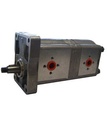 [DKWK 81 001 250 H]  Pomp 4 gaten 71,4 x 96 - conische as - 15 + 11,0 cc - Links draaien - Sauer