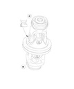 [WALT21.83.810XOV] Kruiskoppeling WW2380 - gaffel ASGE 1.3/8 - 6 x gaffel buis OvGA