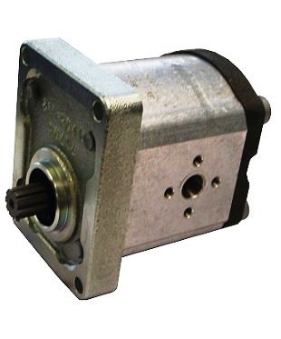 [DKWK 81 009 026 B]  Pomp 4 gaten 71,4 x 96 - spline as 9T - 19,0 cc - Links draaien - Speciaal NH - Bosch