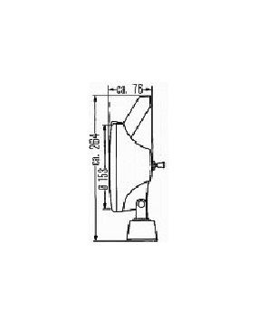 [HELL1G4004480-001] Werklamp -  Ø 153 mm - H3