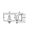 [HELL1GA006876-001] Werklamp - 154 x 94 x 84 - H3