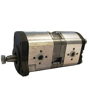 [DKWK 81 010 200 B] Pomp 2 gaten 97,0 - conische as - 14 + 8 cc - Links draaien - Bosch