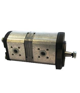 [DKWK 81 010 201 B] Pomp 2 gaten 100,0 - conische as - 16 + 11 cc - Rechts draaien - Bosch