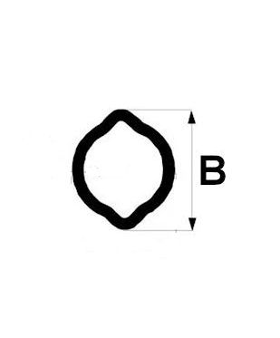 [BOND121033000] Profielbuis 33,5 x 2,0 lengte 3000mm