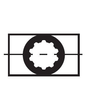 [BOND226008101] Profielbus 45mm x 16T