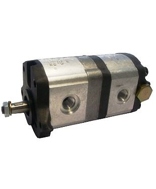 [DKWK 81 007 200 B]  Pomp 2 gaten 100,0 - conische as - 10 + 7 cc - Links draaien - Bosch