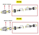 [WALTSPGF20L1000] Complete Stofkap SPGF20 lengte 1000mm