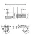 [WALT67.10.235] Verlengstuk met bout 1.3/8" - 21