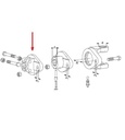 [WALT57.26.02] Naaf KB61/20 - 1.3/8" - 6 / R = 60 - bout M10 / Bout KF