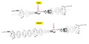 [WALT56.11.107] Naaf 1.3/8" - 6 - FK93 - FK93/4 - FK91