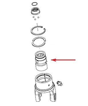 [WALT56.19.29] Naaf 1.3/4" - 6 - F5/2 - type AS