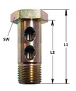[COHN8092.0400] Banjo bout dubbel M 10 x 1,0 -  voor banjo oog 8081.0400