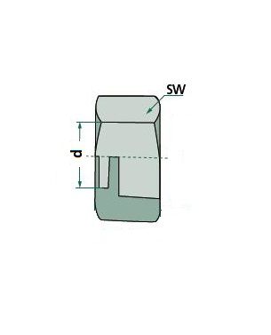 [COHN8031.1000] Moer M18 x 1,5 voor nippel 8010.1000