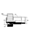 [FLEX8471-22-06] 3/8" BSP X M22-1,5