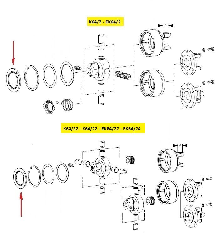 [WALT68.18.01] Dichting  K64/2 - K64/22 - K64/24