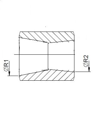 [FLEX8810-66-08-06] 1/2" NPT x 3/8" NPT