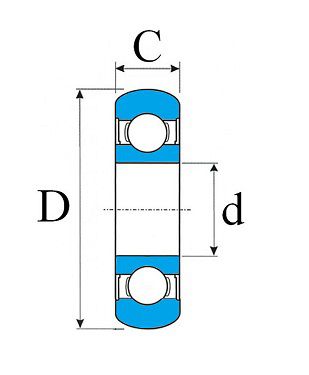 [FYHH1726204-2RS1] Lager - 20 x 47 X 14