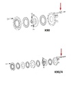 [WALT66.01.53] Veer  26.4x6.3x41 - K90 - K90/4