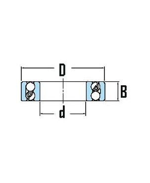 [NSKK2203-2RS1/TNG] Lager - 17 x 40 x 13