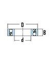 [NSKK2203-2RS1/TNG] Lager - 17 x 40 x 13