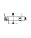 [NSKK2208EK/TNG/C3] Lager - 40 x 80 x 23