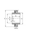 [NSKK11208TNG] Lager - 40 x 80 x 56/18