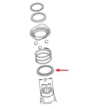 [WALT16.20.16] Ring voor AGR108 - 127 - 141 - 146