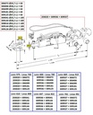 [WKSS203020] Hydraulisch derde punt CAT 3/70 - slag 190 mm --> 110KW - extra kort