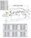 [WKSS203021] Hydraulisch derde punt CAT 3/90 - slag 185 mm --> 147KW - extra kort