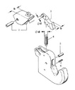 [WKSS306257] Sluithendel + spanstift haak cat. 2L