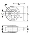 [WKSS307342] Aanlaskogel Ø 28,4 mm - Bredte 100 mm