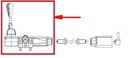 [DKWK 80 102 900 N] Hendel afstandbediening Type FO