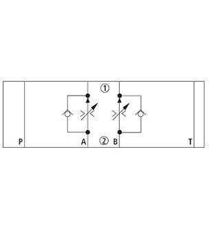 [DKWK 80 300 201 B] Terugsmoorslagklep 1 richting