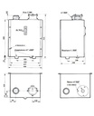 [DKWK 80 019 020 H]  Tank 80 liters met filter