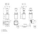 [DANF155U2606] Joystick 2 x proportioneel met switch op neutrale stand