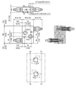 [DKWK 80 002 301] Overdrukklep A + B -  opbouw motor type OMS Regelbaar tussen  50/210 bar