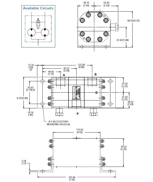 [DKWK 80 008 220] Stroomverdeelmotor 50/50 - 3,18 cc - voor debiet tussen  12/25L