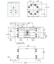 [DKWK 80 008 220] Stroomverdeelmotor 50/50 - 3,18 cc - voor debiet tussen  12/25L