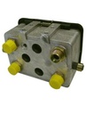 [MACH04MMELE] Multikoppeling 4 snelkoppelingen M22x1,5 / 15L - met elektrishe stekker - mobiele zijde