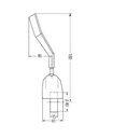 [HELL6BA001771-031] Stuurkolomschakelaar voor pinkers met rode lamp - on - off - on